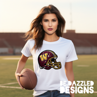 Bling Football-Tee