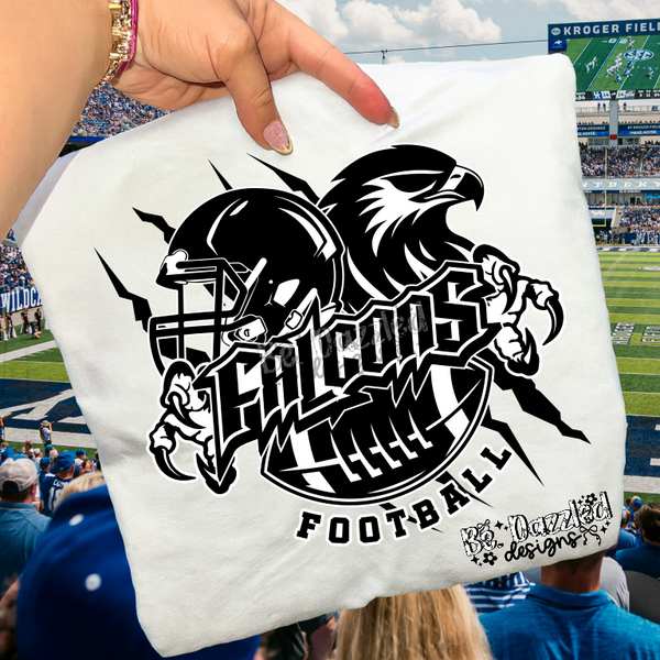 Falcons- Football Claw