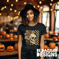Vintage Skull- Check